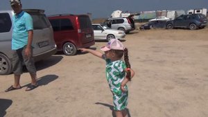Пляж. Станица Должанская.Коса Долгая.