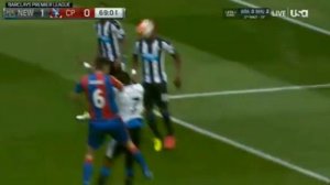 Newcastle vs Cry  missed penalty 