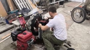 Мотоблок МТЗ ремонт КПП