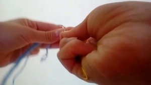 Как обвязать проволоку крючком