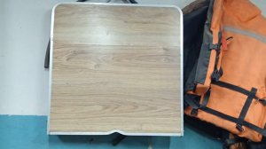 Ремонт туристического столика. Repair of a tourist table.