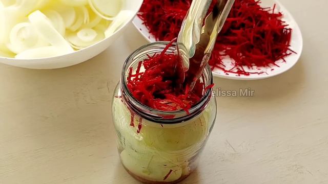 За 5 минут! САМЫЙ ВКУСНЫЙ ЛУКОВЫЙ рецепт! Готовлю ТОЛЬКО ТАК! #Маринованный #лук