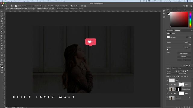 Glowing Love Heart Photoshop 2020 Manipulation Tutorial смотреть онлайн