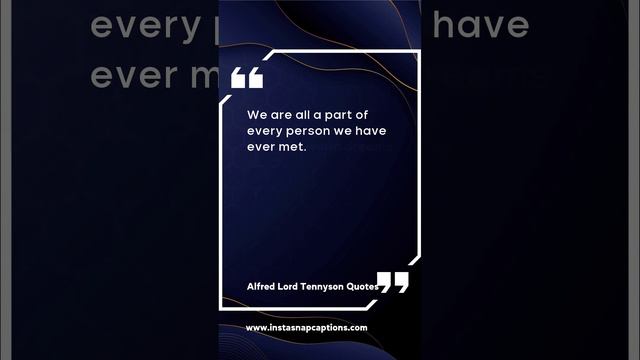 Alfred Lord Tennyson Quotes Captions For Instagram |  #Alfred #Lord #Tennyson #Quotes