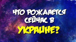 Что рождается сейчас в Украине?