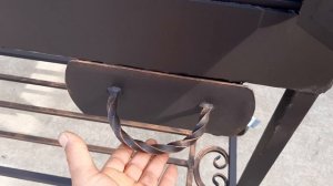 Казан мангал на колёсах.