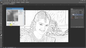 How to transform photo in to pencil drawing in photoshop | Pencil art in photoshop