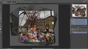Снимаем многослойные панорамы на смартфон - Панорама в Photoshop