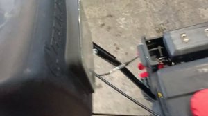 Плавают обороты на снегоуборщике. Четвертая серия. Жапан.