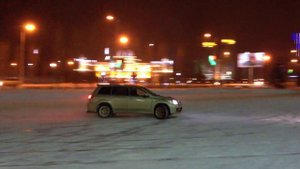 Mitsubishi Airtrek 2.0 Turbo 4WD  snow drift Astana