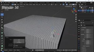 Как сделать деформацию группы объектов в Blender 3D
