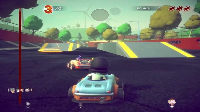 Garfield Kart Furious Racing All Puzzle Pieces смотреть онлайн