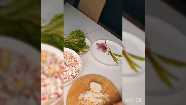Крабовый салат без риса @valentina-foodblogging смотреть онлайн