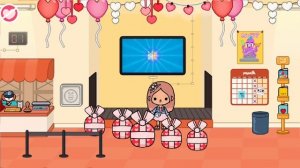 //toca boca//подарки на почте ко дню всех влюблённых///toca charm/