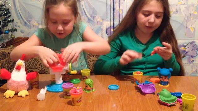 Пластилин плей до видео. Набор Сумасшедшие прически. Мультик с игрушками play doh смотреть онлайн