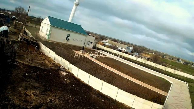 Мечеть Водопойное с высоты птичьего полета #3 смотреть онлайн
