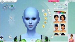 Create a sim| Alien| No CC| The Sims 4