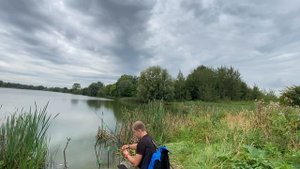 Ловлю карася. Нижегородская область.