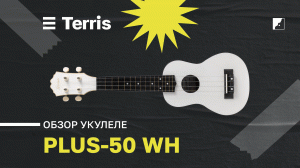 Обзор на укулеле TERRIS PLUS 50 WH