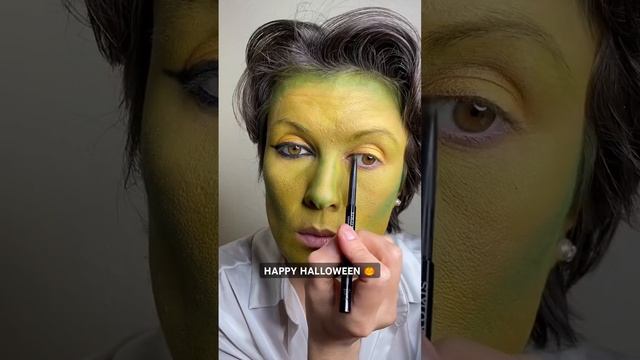 MAKEUP FOR HALLOWEEN ? Кто догадается из какого фильма образ?! Ответ пиши в комментариях? #макияж