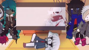 📜[Реакция сансов]-на Эррора#2 [Ау]/[Гено/Эррор]/[gacha club]📜