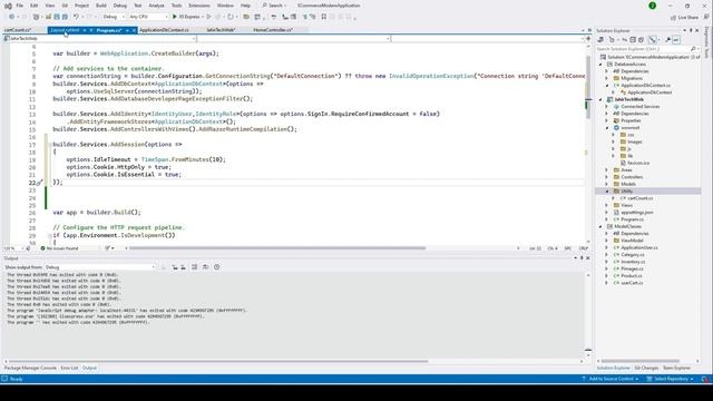 Asp.net Core 7 Web Application Part 26. Shopping Cart 2- Display item count of a Cart using Session смотреть онлайн