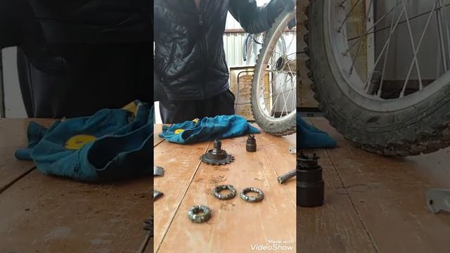 обслуживание задней втулки детского велосипеда смотреть онлайн