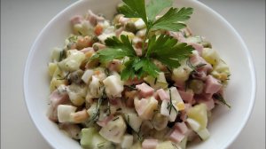 Идеальный салат оливье!??