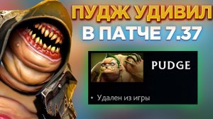 ПЕРВЫЙ МАТЧ НА ПУДЖЕ В ПАТЧЕ 7.37 ЧТО ИЗМЕНИЛОСЬ В ИГРЕ ПОСЛЕ ВЫХОДА ПАТЧА?!