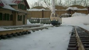 Садовая железная дорога зимой 2011 -2