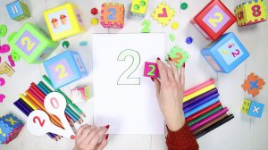 Numerals from 0 to 9. Studying of the numerals with your child. Preschool education