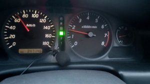 Дергается на ходу, промаргивает чек NISSAN QG15