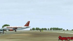 [FS2004] EasyJet A319 @ Menorca Airport !