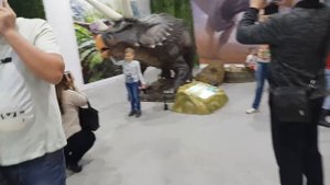 Выставка  динозавров псков