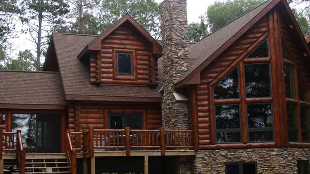 Очень красивые проекты деревянных домов . Часть 1 смотреть онлайн