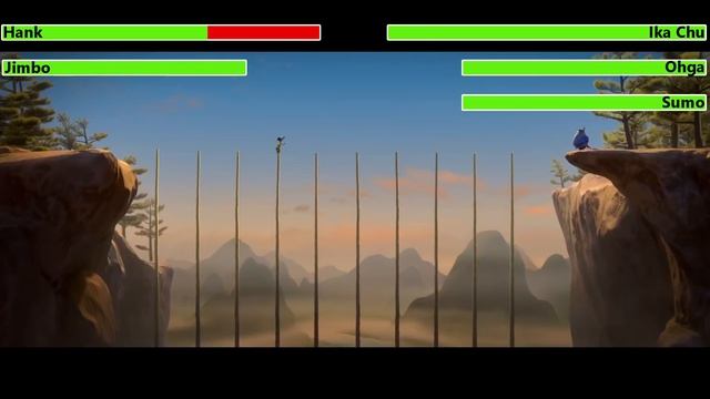 Paws of Fury: The Legend of Hank (2022) Trailer with healthbars смотреть онлайн