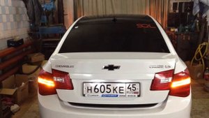 SQLab - Газовые упоры вместо торсионов в багажник Cruze