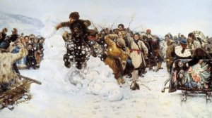 Взятие снежного городка