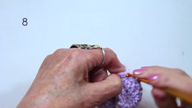 Как связать крючком ОБЪЁМНОЕ СЕРДЕЧКО - ВАЛЕНТИНКА. Видео. 3D Crocher heart tutorial.