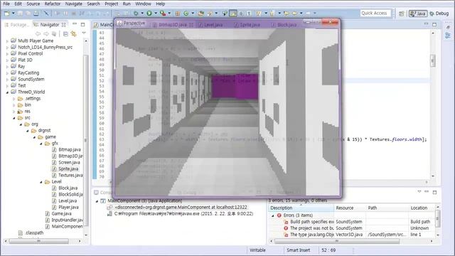 #7 Java 3D Rendering: Sprites