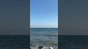 Бухта Инал. Погода наладилась, море успокаивается.