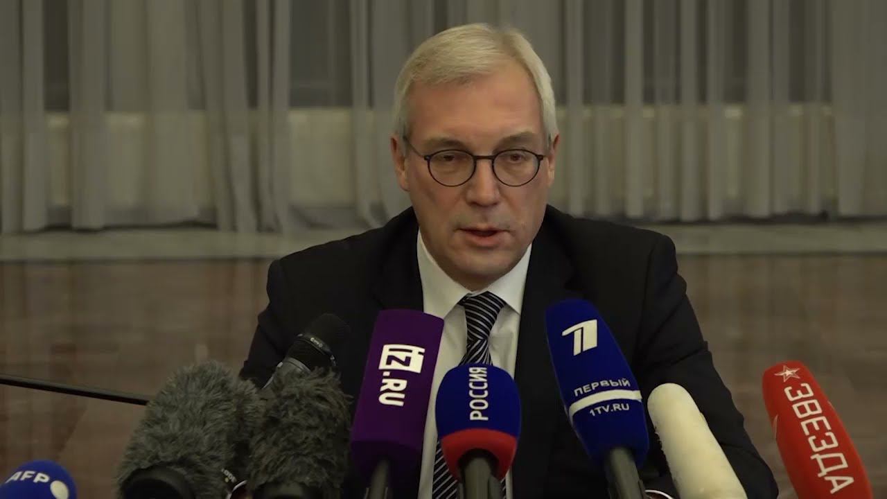 Брифинг А.Грушко , Брюссель, 12 января 2022 года