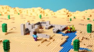 Лего Майнкрафт пустыня