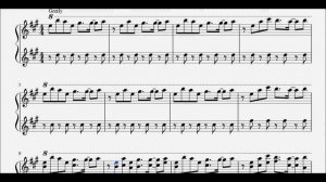 Undertale || Memory (Sheet Music - Piano)