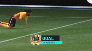 Prime Icon Ronaldinho Review Gameplay | 112 Ovr Ronaldinho | Fifa Mobile 23 Ronaldinho Best LW