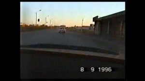 Воркута. 25 лет назад. Авто-прогулка по городу. 09.1996 г.