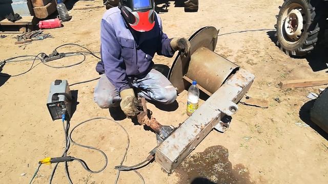 Самодельный роторный косилка изменили редуктор и доработки смотреть онлайн