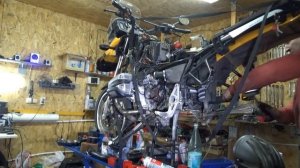 BMW R1150GS из Японии. Сборка, датчик холла, туманки. Часть 6