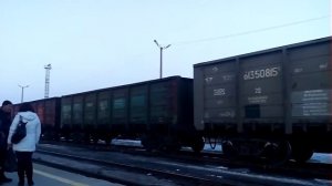 ТЭП70БС-058 с поездом #345 Нижневартовск-Адлер с неадекватным машинистом