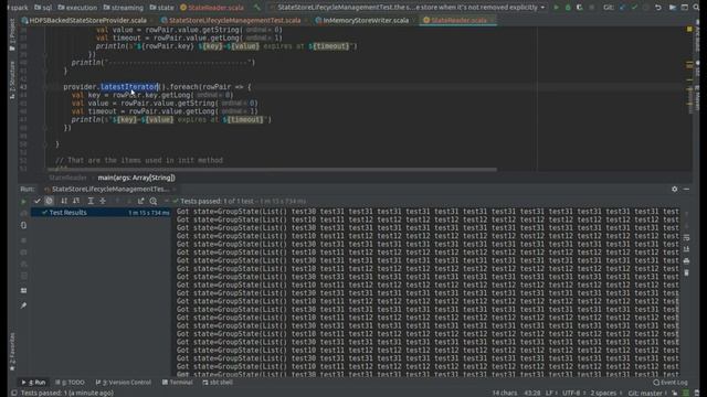 Apache Spark Structured Streaming - mapGroupsWithState with and without state removal смотреть онлайн